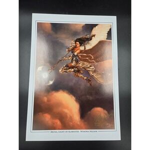 MTG Bruna Light of Alabaster Art Print Winona Nelson Signed Grand Prix Toronto